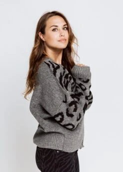 Cardigan KENDARI In Grau -Damenbekleidung zhrill cardigan kendari in grau 5