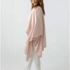 Poncho "Luxury" In Rosa -Damenbekleidung zwillingsherz poncho luxury in rosa